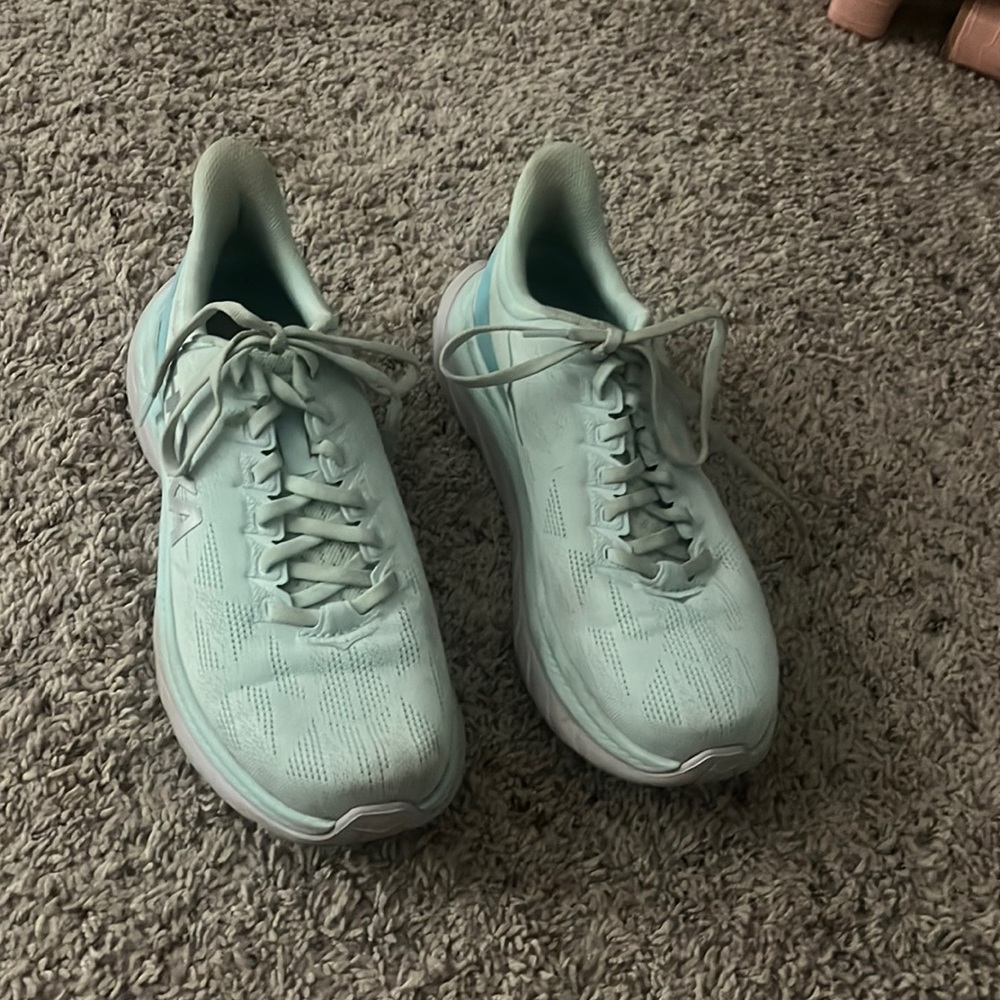 blue hokas